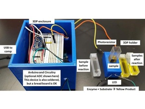 diy-Spektrophotometer engineering Spektralphotometer 3d print model - Mito3D