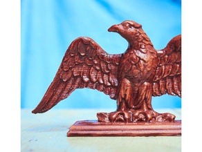 reloj águila rmx - base decoración 3d print model - Mito3D