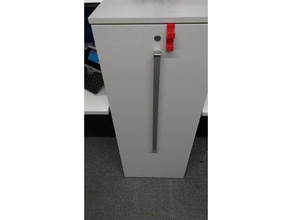 steelcase cabinet cintre bureau de crochet porte-manteau cabine 3d print model - Mito3D