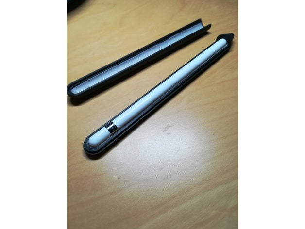 isave applepencase tablet apple case pen storage 3D print model - Mito3D