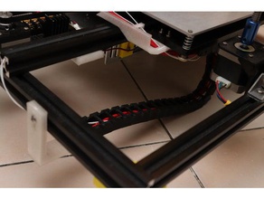 tronxy x3s y-eksen kablo zinciri 3d yazıcı aksesuarları 3d print model - Mito3D