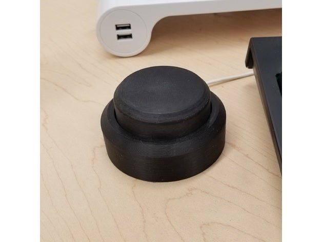 volume knob base 2 electronics 3D print model - Mito3D