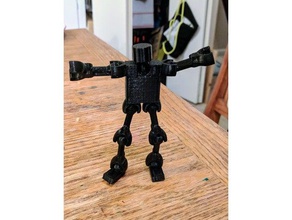 snappy robot openscad costruzione di giocattoli 3d print model - Mito3D