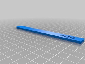 bâtons de ponçage gravé granulométrie le bricolage gunpla des outils à main la modélisation 3d print model - Mito3D