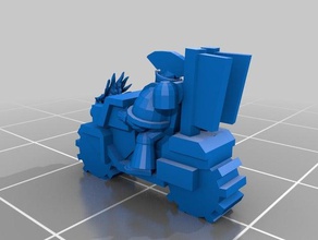 dwarven bikers epic scale toys & games 3d print model - Mito3D