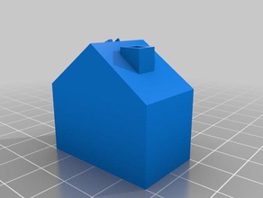 küçük ev 3d baskı 3d print model - Mito3D