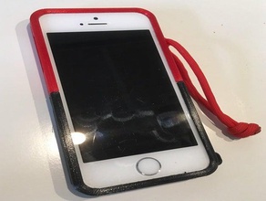 iphone5 se couvrir de cas en queue d'aronde téléphone mobile iphone 5 l'iphone lammesky 3d print model - Mito3D