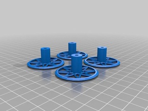 wheels redone 3d printing 3d print model - Mito3D