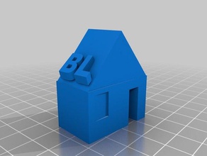 ben lewis house La impresión en 3d 3d print model - Mito3D