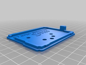 tapa caja zum bq A impressão 3d 3d print model - Mito3D