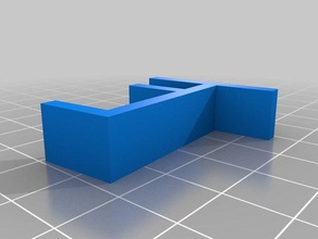espejo clip de estabilizarse en la puerta los hogares 3d print model - Mito3D