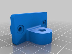 2020 bowden pousser raccord de montage Imprimante 3d extrudeuses 3d print model - Mito3D