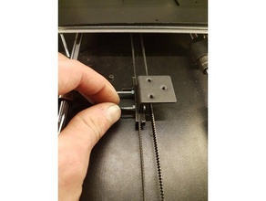 anycubic i3 mega belt tensioner 3d printer parts heated bed build platform 3d print model - Mito3D