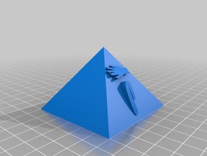 dacey ' s pyramid 3d-drucken 3d print model - Mito3D