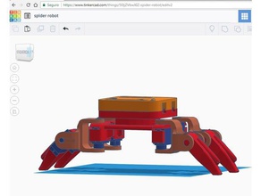 arduino cuadro quadped la robótica 3dprintable first robotics el robot 3d print model - Mito3D