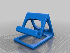 smartphone stand v1 office 3d print model - Mito3D