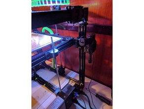 v-channel d-bot usb vacuum holster 3d printer accessories dbot 3d print model - Mito3D