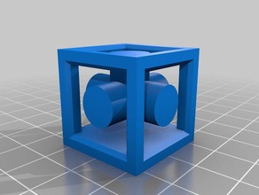 double extrusion calibration cube 3d printing tests test printer 3d print model - Mito3D