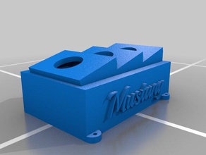 toggle switch holder mustang 3d printing 3d print model - Mito3D