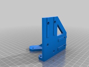 am8 bowden extruder mount original a8 motor 3d printing 3d print model - Mito3D