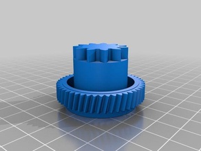 bosch slicer gear replacement parts mas 4200 3d print model - Mito3D