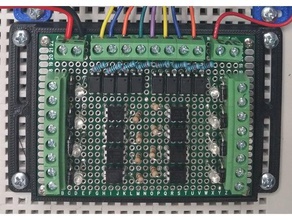 perfboard protoboard monta eletrônica 3d print model - Mito3D