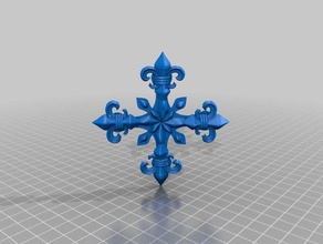 Wand-element Dekor 3d print model - Mito3D