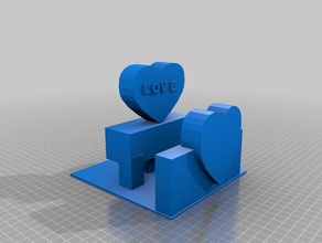 love sign signs & logos 3d print model - Mito3D