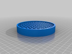 circular beer tap drip tray 3d printing 3d print model - Mito3D