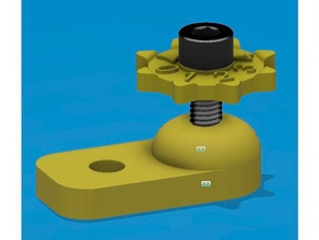 new z stop screw holder d-bot 3d printer parts corexy 3d print model - Mito3D
