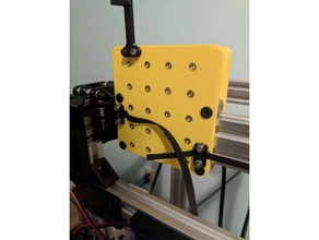 c-bot d-bot multi-purpose x carriage 3d printer parts 3d print model - Mito3D