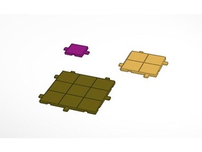 dungeon tiles modular games dnd rpg 3d print model - Mito3D