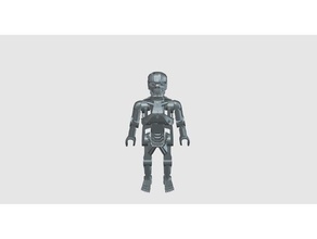 terminator t-800 playmobil toys & games articulated t800 3d print model - Mito3D
