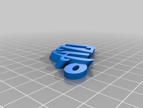 azu A impressão 3d personalizado 3d print model - Mito3D