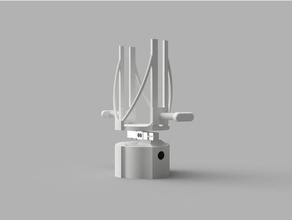 rocket test stand engineering 3d print model - Mito3D