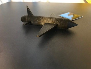 Kinder-Kampfjet Spielzeug & Spiele 3d print model - Mito3D