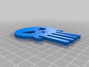 punisher cranio La stampa 3d 3d print model - Mito3D