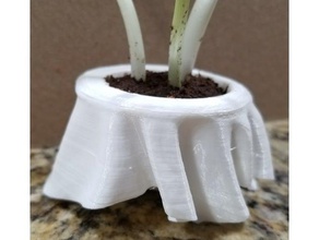piccolo tavolo fioriera all'aperto e giardino piccola vaso 3d print model - Mito3D