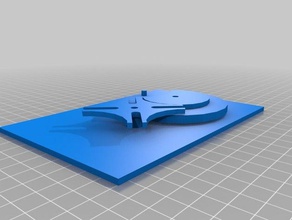 genena-Laufwerk 3d-drucken 3d print model - Mito3D