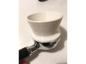 58mm portafilter funnel kitchen & dining coffee doser grinder dosing e61 ek43 espresso 3d print model - Mito3D
