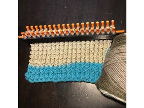 extra long à tricoter métier tisser passe-temps 3d print model - Mito3D