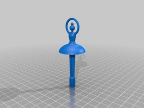 ballerina extruder spinner 3d printer accessories dancer 3d print model - Mito3D