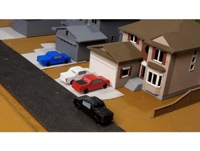 honda ridgeline n-scale vehicles model railroad n scale 3d print model - Mito3D