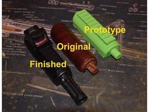 tokyo marui ngrs ak47 parte superior de la mano guardia props airsoft el protector 3d print model - Mito3D
