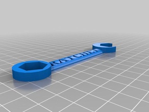 ratchet wrench tool box sign 3d printing 3d print model - Mito3D