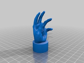 infernal hand scrying pool props 3d print model - Mito3D