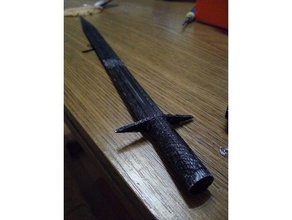 miecz zabawka - sword toy & game accessories 3d print model - Mito3D