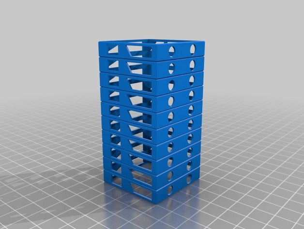 tower-version sickern Rückzug testen 3d-Druck-tests der benchmark Brücke die Kalibrierung extruder schnell zurückziehen Retraktion Rückzug-test test 3D print model - Mito3D