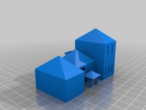 skyler house2 La stampa 3d 3d print model - Mito3D