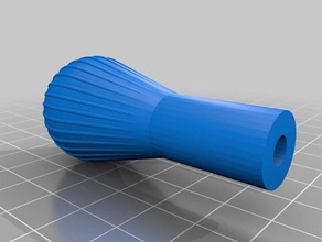 long knob modular mounting system - no hurt grip 3d printing mount 3d print model - Mito3D